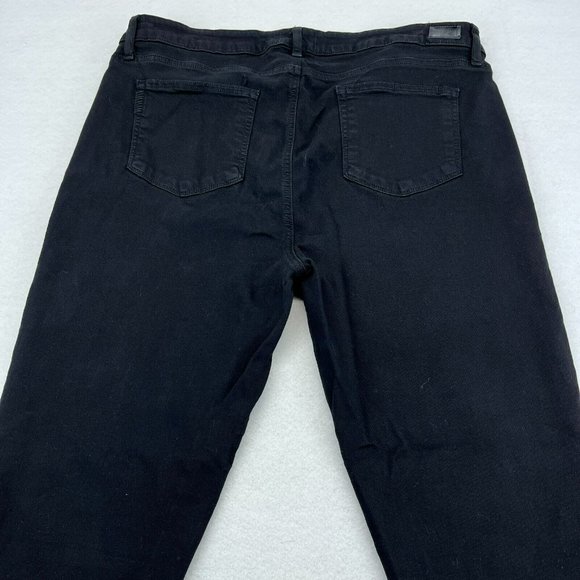 Paige Jeans Womens 34 Black Skinny HOXTON Ankle Stretch - Picture 11 of 11